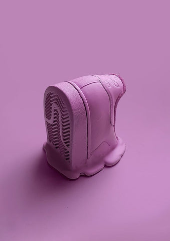 Melting Memories 03 Black Ornate Wood Framed Art Print with Double Matting by Farkas, Robert