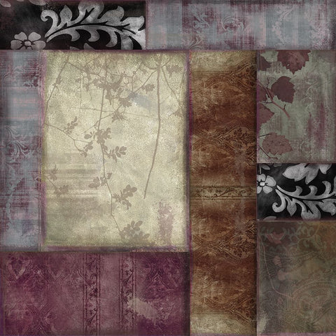 Colette IV White Modern Wood Framed Art Print with Double Matting by Sasha