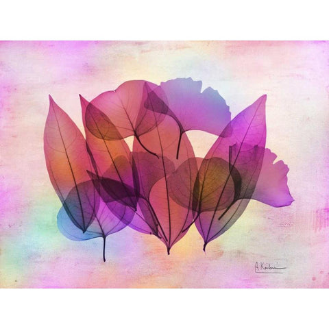 Retroluxed Compostion 1 Black Modern Wood Framed Art Print with Double Matting by Koetsier, Albert