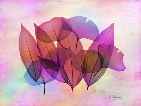 Retroluxed Compostion 1 Black Ornate Wood Framed Art Print with Double Matting by Koetsier, Albert