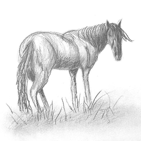 Black And White Beauty Black Modern Wood Framed Art Print by Dyer, Beverly