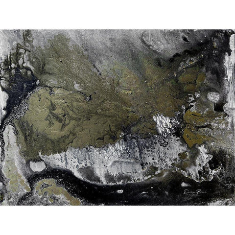 Illustrious Wisdom 1 Gold Ornate Wood Framed Art Print with Double Matting by Brown, Denise