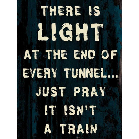 Light Tunnel Black Modern Wood Framed Art Print with Double Matting by Stimson, Diane