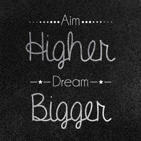 Higher Dreaming Black Ornate Wood Framed Art Print with Double Matting by Gibbons, Lauren