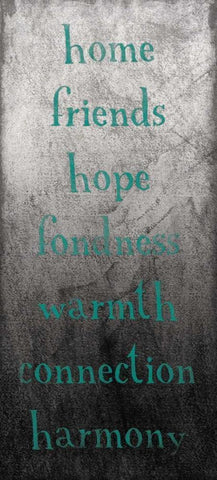 TYPE White Modern Wood Framed Art Print with Double Matting by Grey, Jace