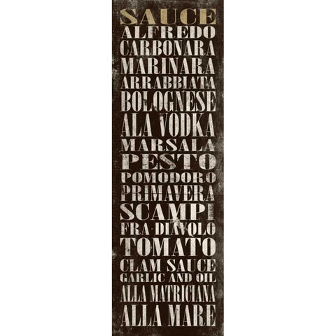 SAUCE Gold Ornate Wood Framed Art Print with Double Matting by Grey, Jace