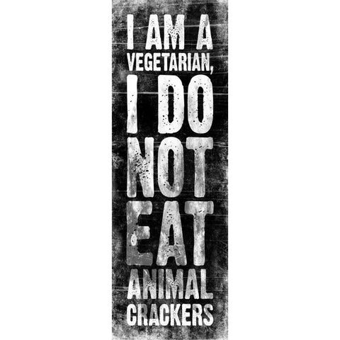 Animal Crackers White Modern Wood Framed Art Print by Grey, Jace