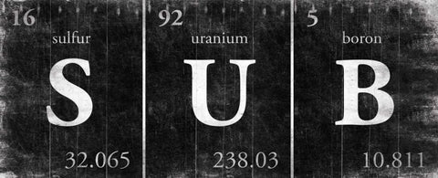 SUB Black Ornate Wood Framed Art Print with Double Matting by Grey, Jace