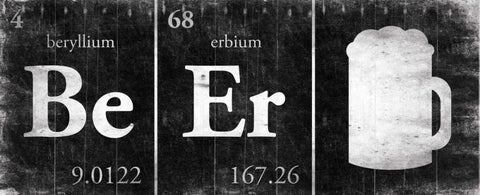 BeEr White Modern Wood Framed Art Print with Double Matting by Grey, Jace