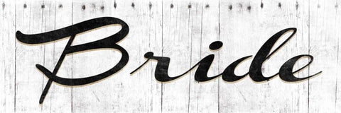 Bride Black Ornate Wood Framed Art Print with Double Matting by Grey, Jace