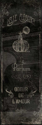 Belle Elegance Black White Modern Wood Framed Art Print with Double Matting by Grey, Jace