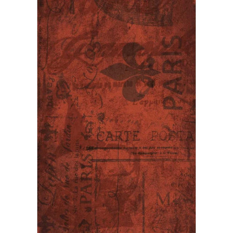 Paris E Black Modern Wood Framed Art Print with Double Matting by Grey, Jace