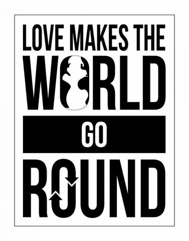 Text B2 White Modern Wood Framed Art Print with Double Matting by Grey, Jace