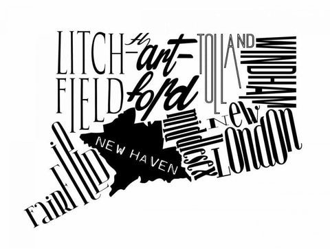 CT Black Ornate Wood Framed Art Print with Double Matting by Grey, Jace