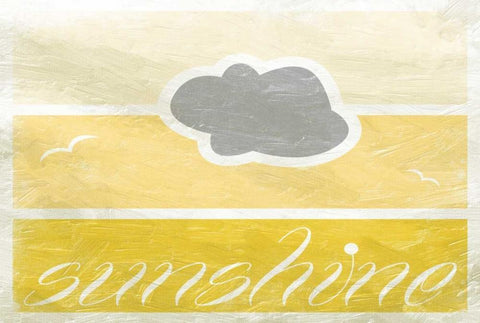 Sunshine Stag White Modern Wood Framed Art Print with Double Matting by Grey, Jace