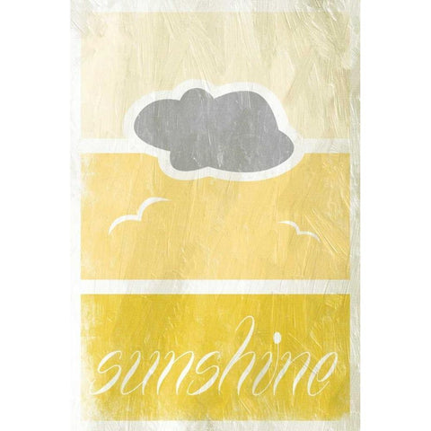 Sunshine B6 Gold Ornate Wood Framed Art Print with Double Matting by Grey, Jace