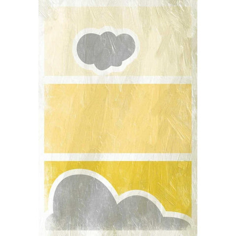 Pattern 2 Stage Vertical White Modern Wood Framed Art Print by Grey, Jace