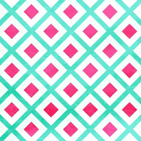 Square turn White Modern Wood Framed Art Print with Double Matting by Grey, Jace