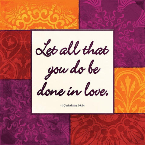 Let All That Gold Ornate Wood Framed Art Print with Double Matting by Grey, Jace