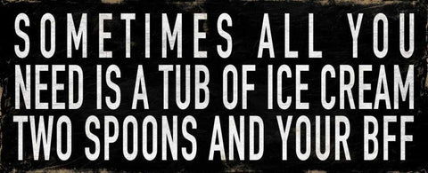 BFF 2 Black Ornate Wood Framed Art Print with Double Matting by Grey, Jace