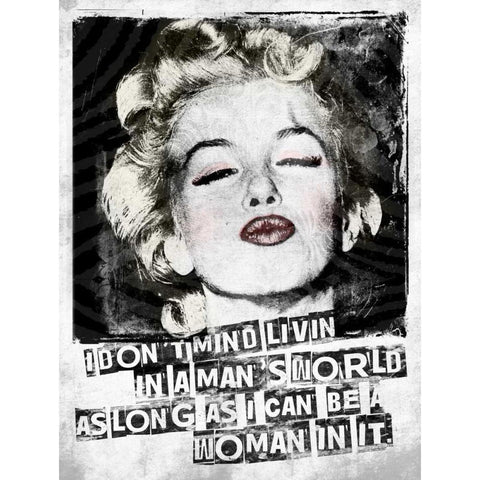 Monroe Black Modern Wood Framed Art Print by Grey, Jace