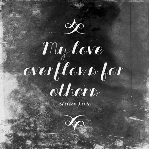 Overflows Black Ornate Wood Framed Art Print with Double Matting by Grey, Jace