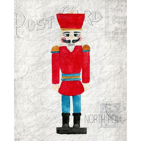 Nostalgic Christmas 5 Black Modern Wood Framed Art Print by Kimberly, Allen