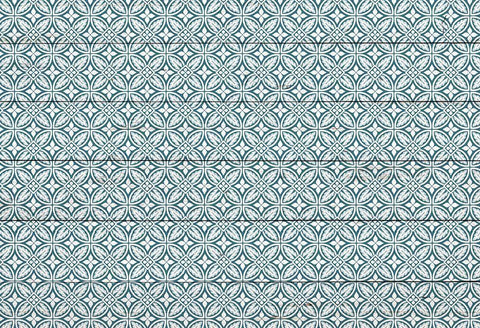 Sanda Pattern 2 Black Ornate Wood Framed Art Print with Double Matting by Kimberly, Allen