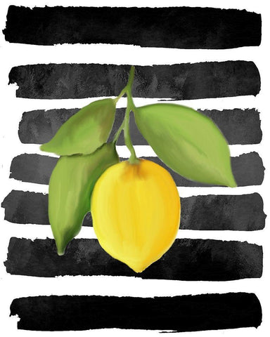 Fresh 2 White Modern Wood Framed Art Print with Double Matting by Allen, Kimberly