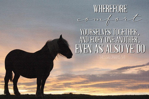 Comfort Black Ornate Wood Framed Art Print with Double Matting by Allen, Kimberly