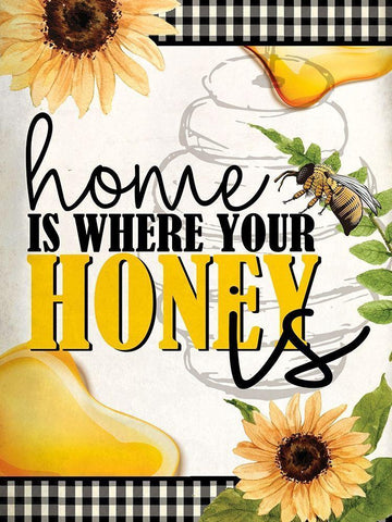 Bee Keeper 6 Black Ornate Wood Framed Art Print with Double Matting by Allen, Kimberly