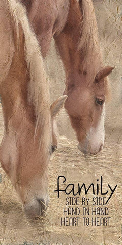 Side by Side Black Ornate Wood Framed Art Print with Double Matting by Allen, Kimberly