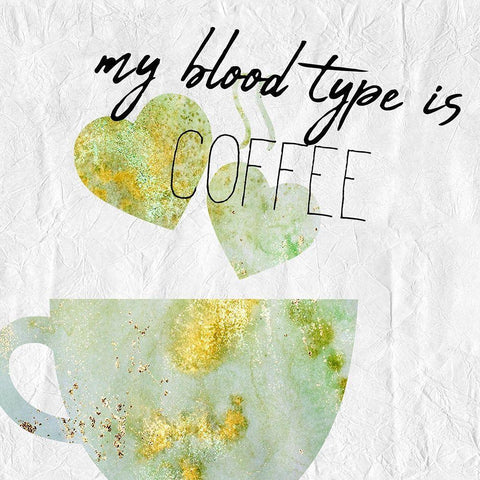 Coffee Days 4 Gold Ornate Wood Framed Art Print with Double Matting by Kimberly, Allen