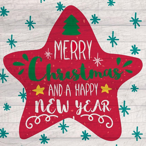 Nostalgic Christmas 14 White Modern Wood Framed Art Print by Kimberly, Allen