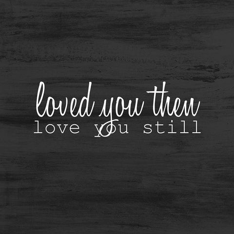 Love Always 1 Gold Ornate Wood Framed Art Print with Double Matting by Kimberly, Allen