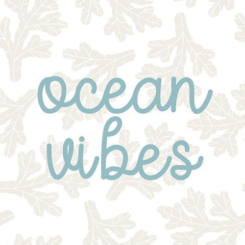 Ocean Vibes Gold Ornate Wood Framed Art Print with Double Matting by Allen, Kimberly