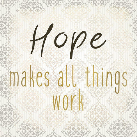 Faith Hope Love 2 Black Modern Wood Framed Art Print by Kimberly, Allen