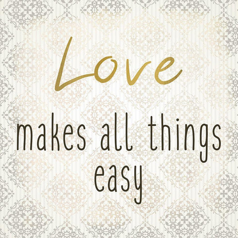 Faith Hope Love 3 Black Modern Wood Framed Art Print with Double Matting by Kimberly, Allen