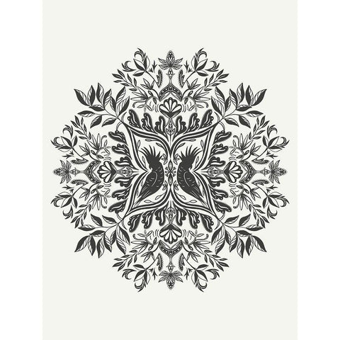 Fancy Toucans Gold Ornate Wood Framed Art Print with Double Matting by Straatsma, Leah