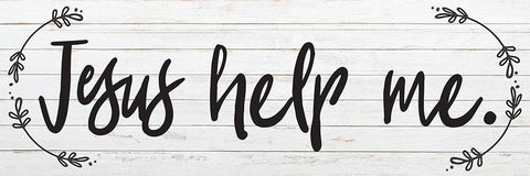 God Bless 4 White Modern Wood Framed Art Print with Double Matting by Hogan, Melody