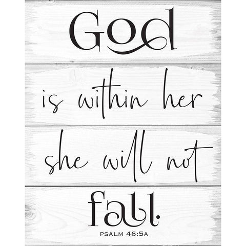 God Wood Panels 2 White Modern Wood Framed Art Print by Hogan, Melody
