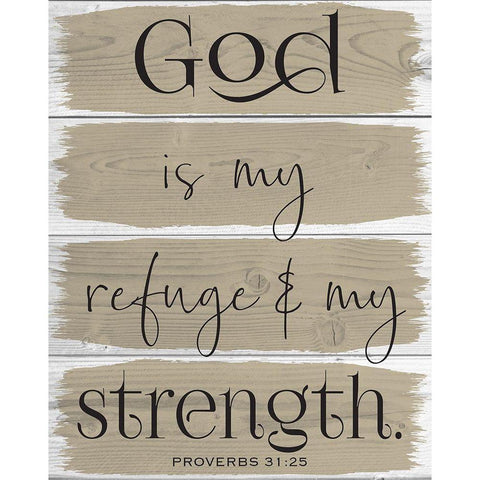 God Wood Panels 4 Black Modern Wood Framed Art Print by Hogan, Melody