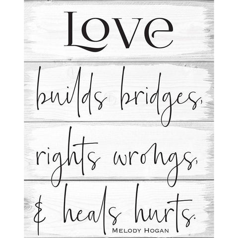 Life Wood Panels 2 White Modern Wood Framed Art Print by Hogan, Melody