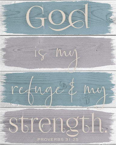 Spring Refuge 1 White Modern Wood Framed Art Print with Double Matting by Hogan, Melody