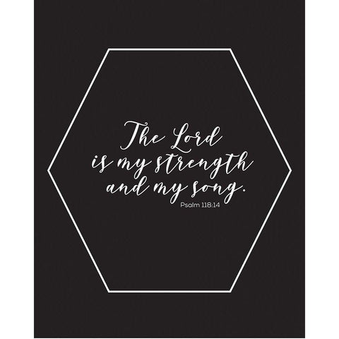 Gold Foil Song Black Modern Wood Framed Art Print by Hogan, Melody