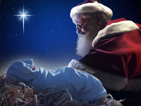 Holiday Balance Black Ornate Wood Framed Art Print with Double Matting by Prime, Marcus