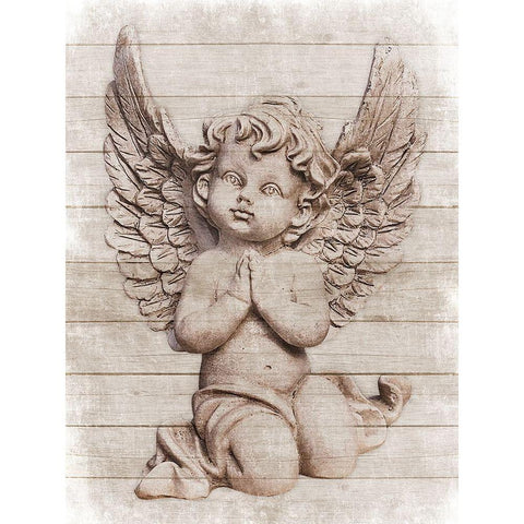 Angelic Nature Gold Ornate Wood Framed Art Print with Double Matting by Prime, Marcus