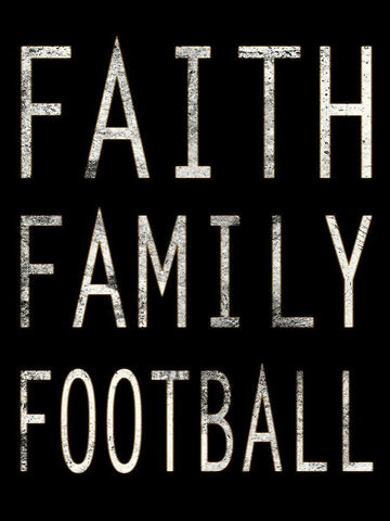 Sporty Faith 1 Black Ornate Wood Framed Art Print with Double Matting by Prime, Marcus