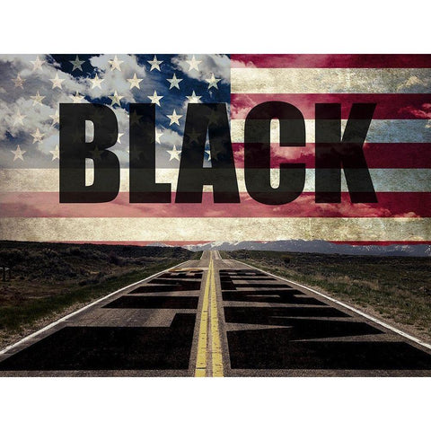 Road to Freedom White Modern Wood Framed Art Print by Prime, Marcus
