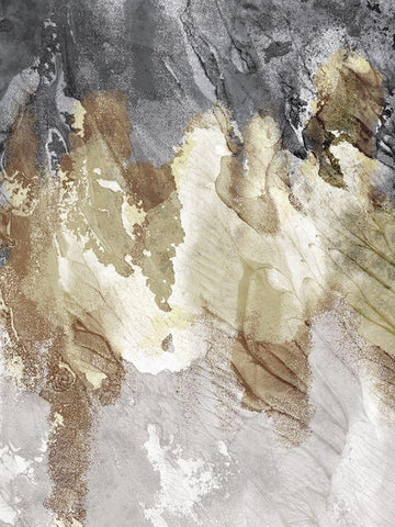 Lastingly Clammy White Modern Wood Framed Art Print with Double Matting by Prime, Marcus